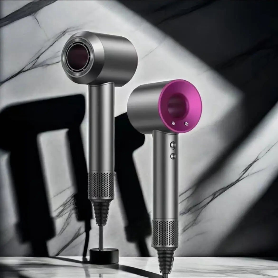Pink & Grey Supersonic Hair Dryer