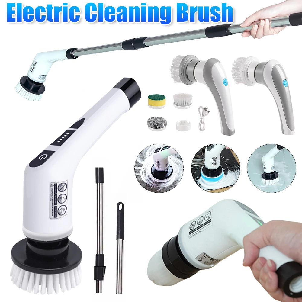 Bathroom Wireless Electric Spin Scrubber