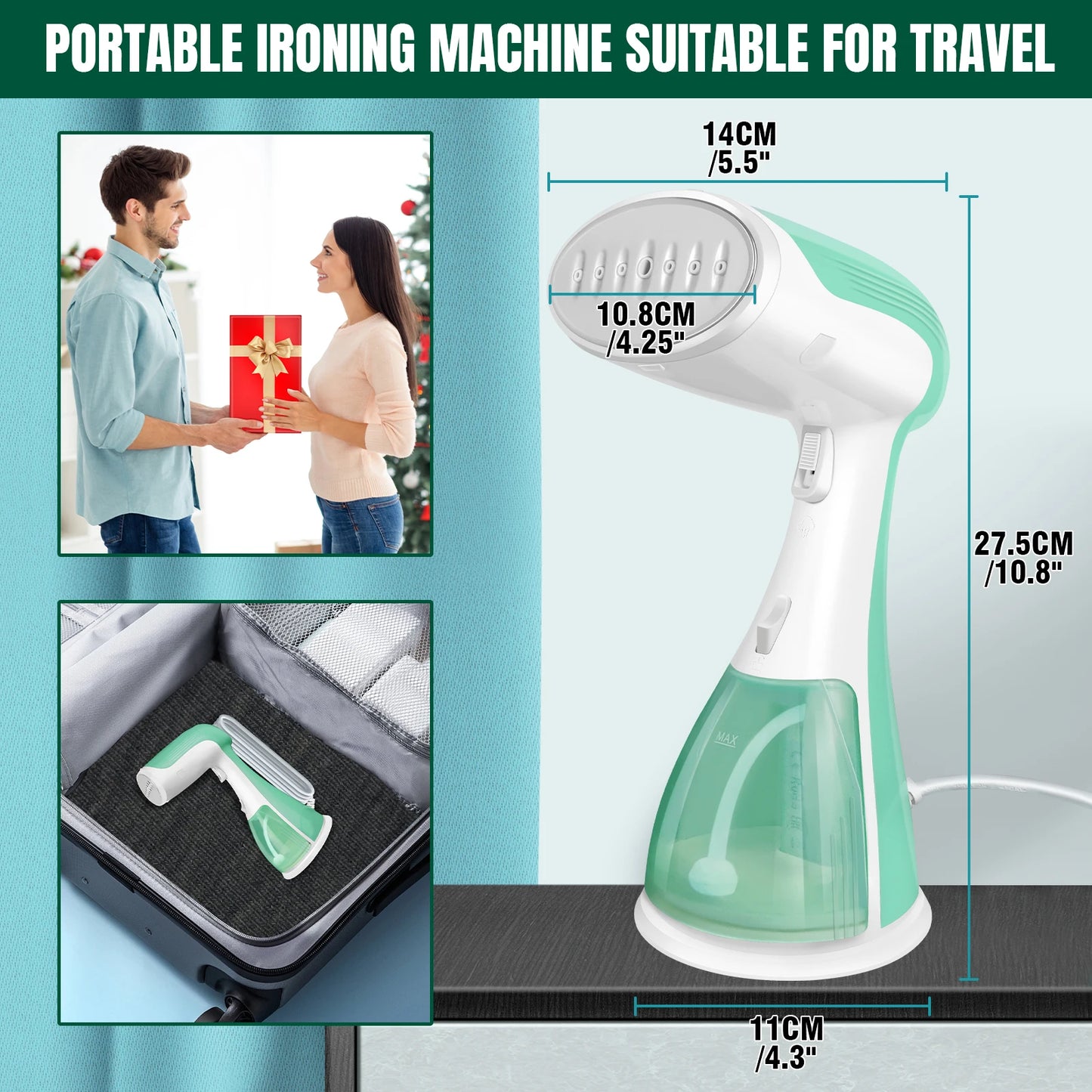 Portable Handheld Steamer Iron