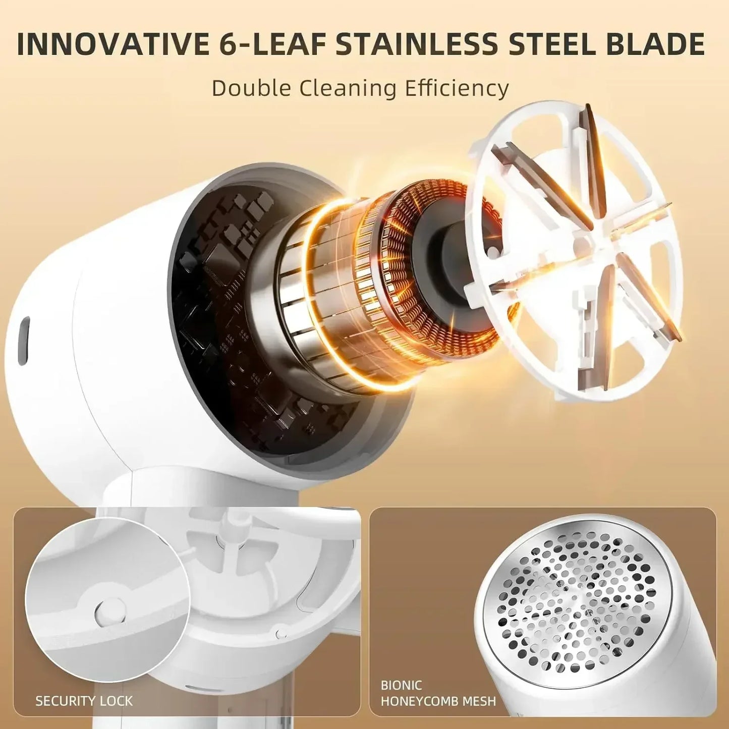 USB Rechargable Cloth Fabric Shaver