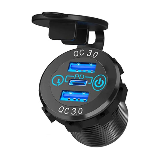Touch Switch Fast Car Adapter