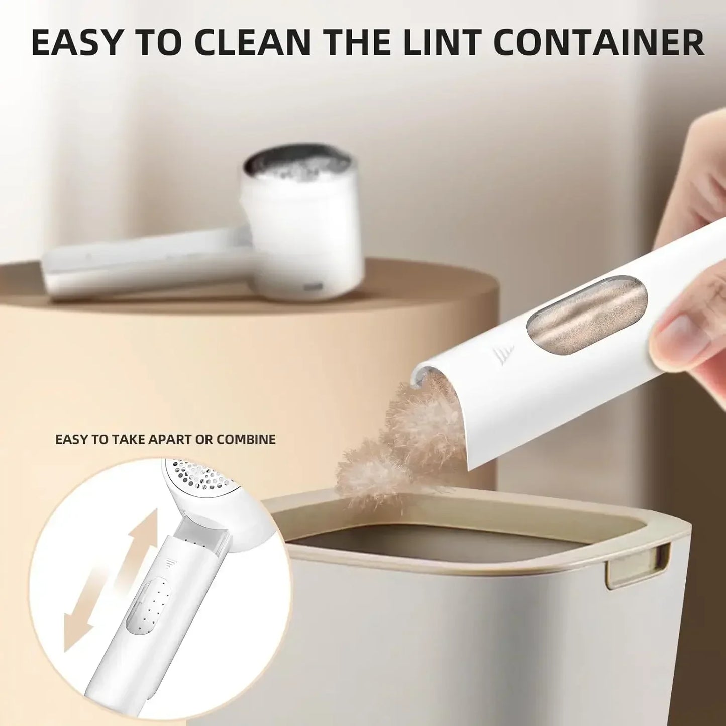USB Rechargable Cloth Fabric Shaver