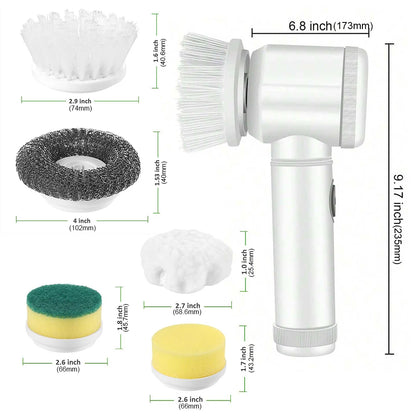 Bathroom Wireless Electric Spin Scrubber