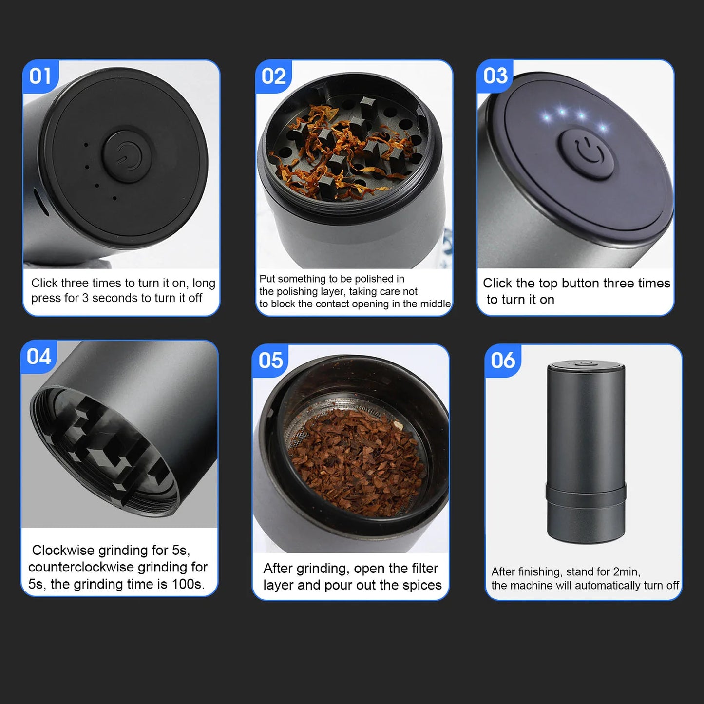 Electric  Large Capacity Spice Grinder